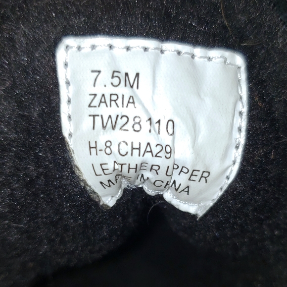 Tommy Hilfiger Zaria black suede wedge boot sz 7.5 - Picture 9 of 11